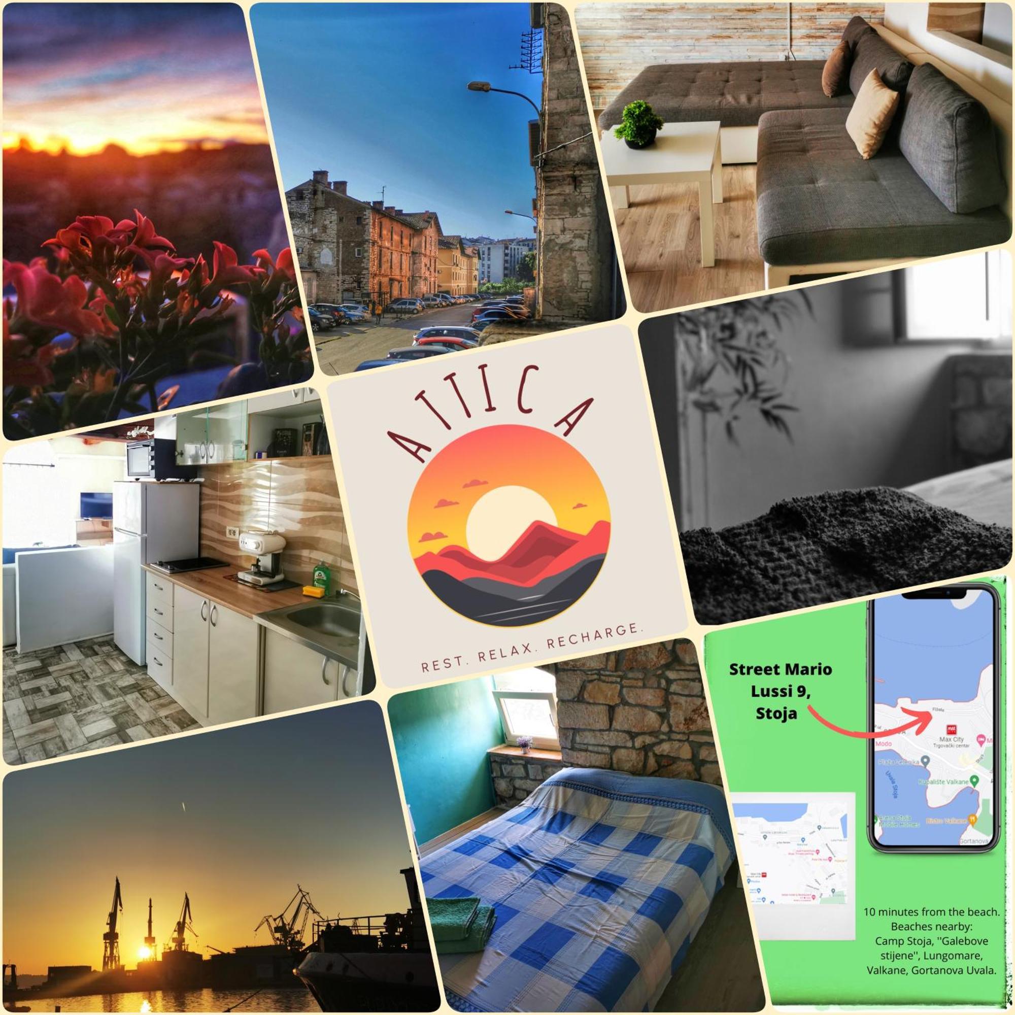 Attica Apartment Pula Luaran gambar